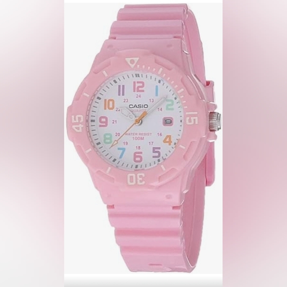 Chic Pink Watch with Silver Details - Picture 2 of 7